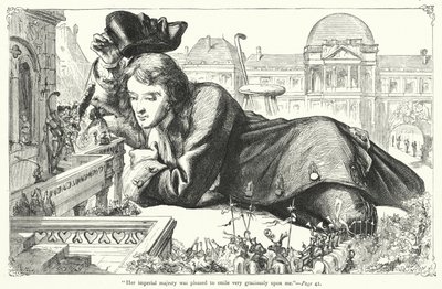Ilustracja do Podróży Guliwera autorstwa Jonathana Swifta (rycina) autorstwa Thomas Morten