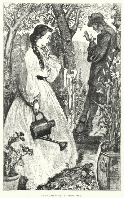 Ilustracja do życia Jonathana Swifta (rycina) autorstwa Thomas Morten