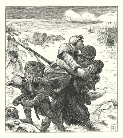 Ojciec pułku (rycina) autorstwa Thomas Morten