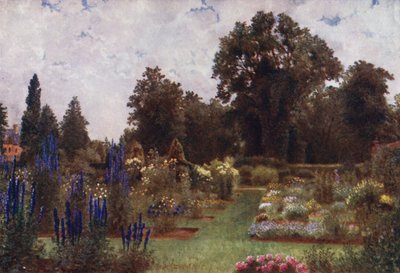 Ogrody Kew: Ogrody zielne (kolor lito) autorstwa Thomas Mower Martin