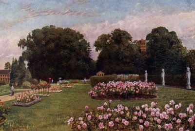 Kew Gardens: We włoskim ogrodzie (kolor lito) autorstwa Thomas Mower Martin