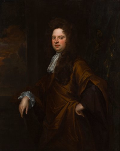 Portret mężczyzny, prawdopodobnie autoportret (olej na płótnie) autorstwa Thomas Murray