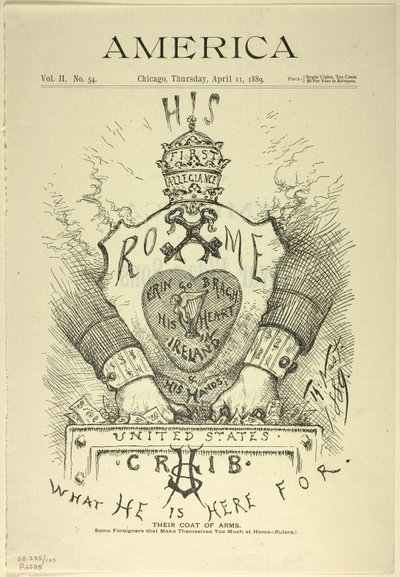 Ich herb autorstwa Thomas Nast