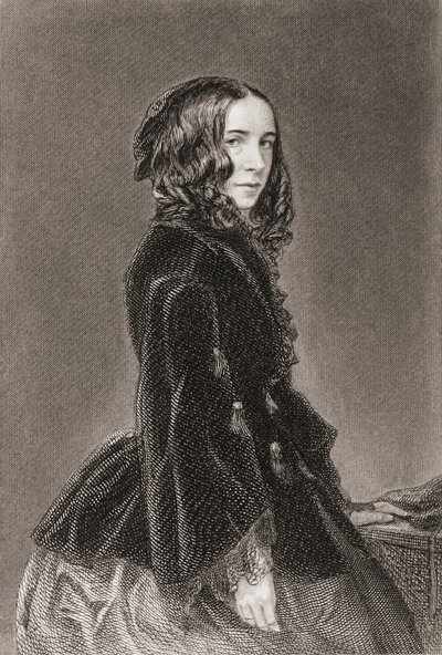 Elizabeth Barrett Browning, Dzieła poetyckie, tom I, rycina autorstwa Thomas Oldham Barlow