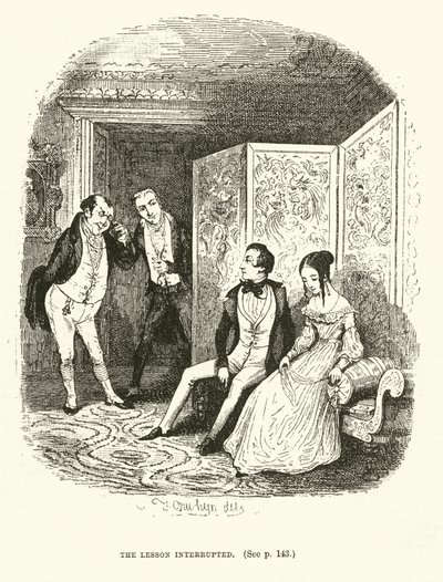 Ilustracja do Valentine Vox (grafika) autorstwa Thomas Onwhyn