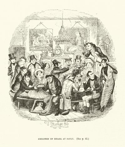 Ilustracja do Valentine Vox (grafika) autorstwa Thomas Onwhyn