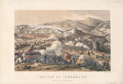 Bitwa pod Inkermanem 5 listopada 1854 r. 1854 autorstwa Thomas Packer