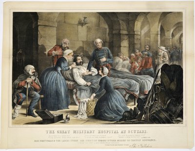 Wielki Szpital Wojskowy w Scutari, wydrukowany przez Stannarda und Dixona, 24 lutego 1855 r. autorstwa Thomas Packer
