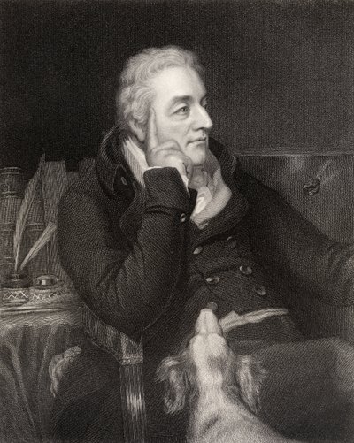 George Wyndham, 3. hrabia Egremont, ryt. H.R. Cook (fl.1813-1847), z „Narodowej Galerii Portretów, tom IV”, wydana ok. 1835 autorstwa Thomas Phillips