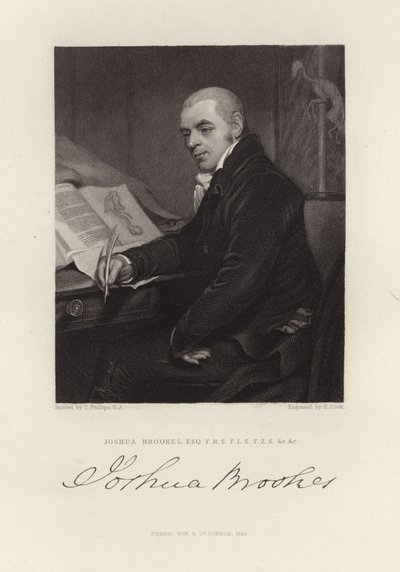 Joshua Brookes autorstwa Thomas Phillips