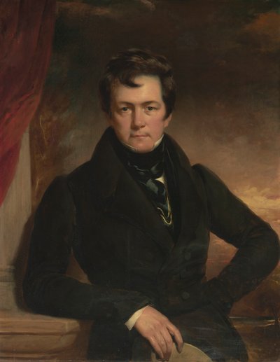 Portret Charlesa Fredericka Schlaberga, Londyn, 1827 autorstwa Thomas Phillips