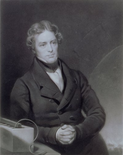 Portret Michaela Faradaya (1791-1867) wykonany przez Henry