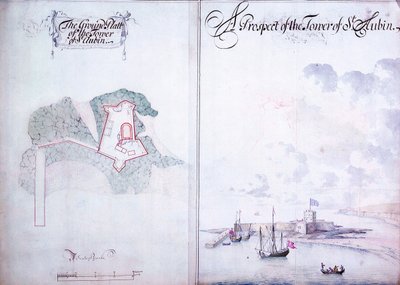 Wieża St. Aubin autorstwa Thomas Phillips