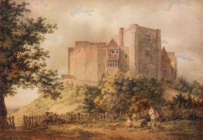 Zamek Tamworth, 1799, 1922 autorstwa Thomas Richard Underwood