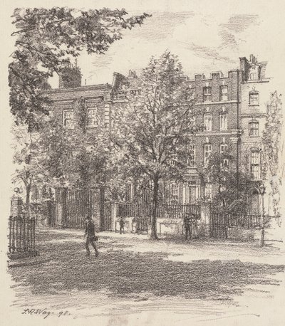No.4 Cheyne Walk, Chelsea autorstwa Thomas Robert Way