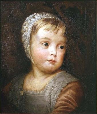 Król Jakub II jako dziecko, po Van Dycku autorstwa Thomas Robson