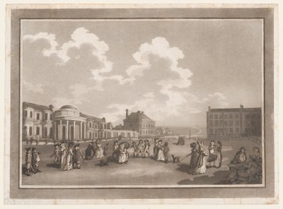 Steine Wycieczka do Brighthelmstone, 1 czerwca 1790., 1 czerwca 1790. Twórcy: Thomas Rowlandson, Samuel Alken. autorstwa Thomas Rowlandson, Samuel Alken