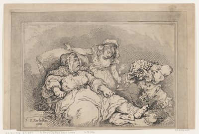 Wściekłość na jej ostatnich nogach, 1792., 1792. autorstwa Thomas Rowlandson