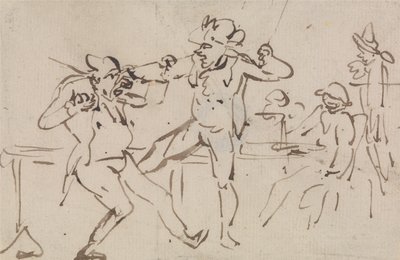 Wykryto czarną nogę wydającą karty (analiza) autorstwa Thomas Rowlandson