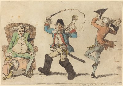 Francuz w listopadzie autorstwa Thomas Rowlandson