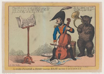 Trudne przejście lub baza do gry w kości na kontynencie, 24 września 1808 r., 24 września 1808 r. autorstwa Thomas Rowlandson