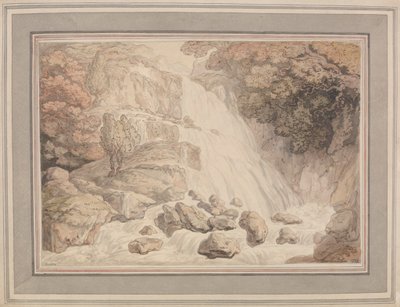 Um polimento de alta cascata autorstwa Thomas Rowlandson