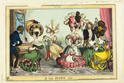 Modny autorstwa Thomas Rowlandson