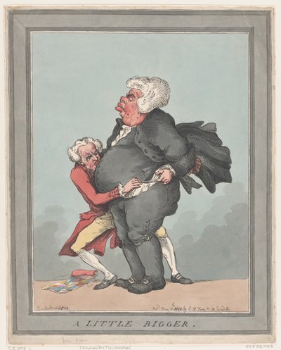 Trochę większy, 18 maja 1819., 18 maja 1819. autorstwa Thomas Rowlandson