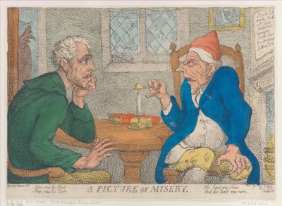 Obraz niedoli, 10 kwietnia 1811, 10 kwietnia 1811. autorstwa Thomas Rowlandson