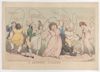 Skipping Academy, 20 maja 1800 r., 20 maja 1800 r. autorstwa Thomas Rowlandson