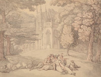 Letnia idylla autorstwa Thomas Rowlandson