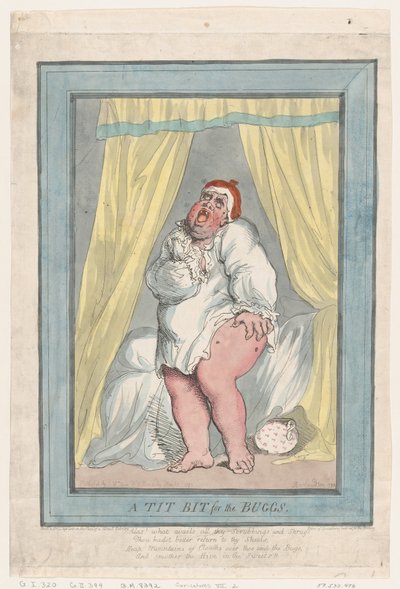 Odrobina drobiu dla robaków, 25 maja 1793 r., 25 maja 1793 r. autorstwa Thomas Rowlandson