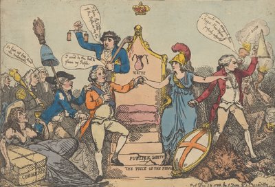 A Touch on the Times, 29 grudnia 1788 r., 29 grudnia 1788 r. autorstwa Thomas Rowlandson