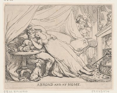 Za granicą i w domu, 28 lutego 1807., 28 lutego 1807. autorstwa Thomas Rowlandson