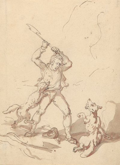 Rysunek albumu autorstwa Thomas Rowlandson