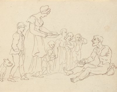 Álbum Desenho polimento autorstwa Thomas Rowlandson