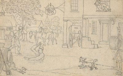 Rysunek albumu autorstwa Thomas Rowlandson