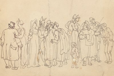 Rysunek albumu autorstwa Thomas Rowlandson