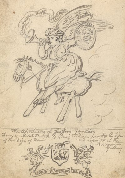 Rysunek z albumu autorstwa Thomas Rowlandson