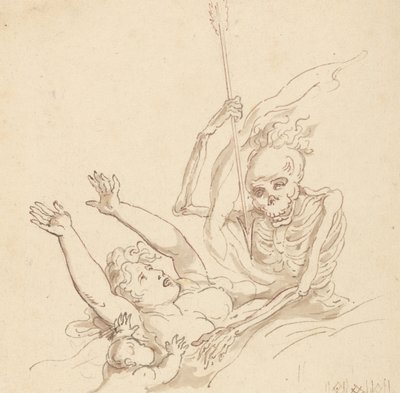 Rysunek z albumu autorstwa Thomas Rowlandson