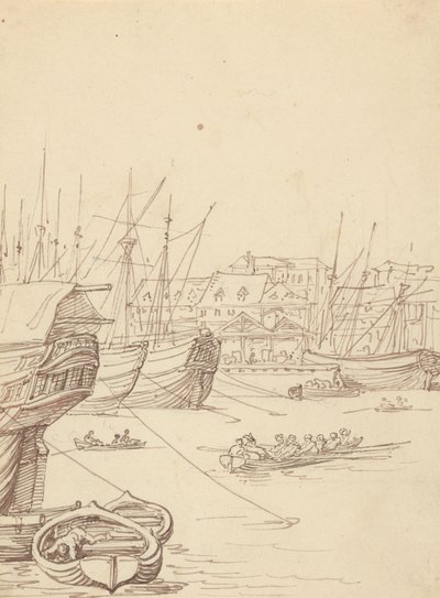 Rysunek z albumu autorstwa Thomas Rowlandson
