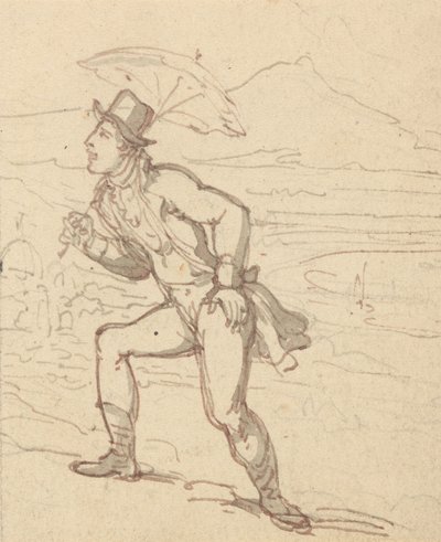 Rysunek z albumu autorstwa Thomas Rowlandson