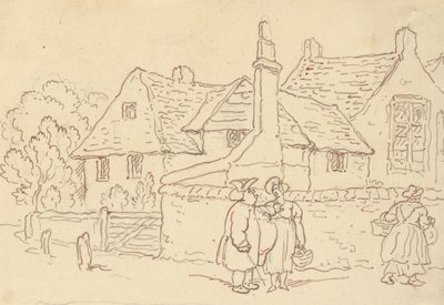Rysunek z albumu autorstwa Thomas Rowlandson