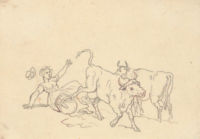 Rysunek z albumu autorstwa Thomas Rowlandson