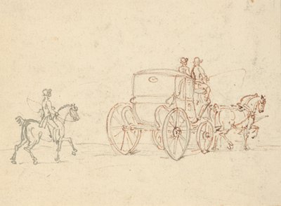 Rysunek z albumu autorstwa Thomas Rowlandson