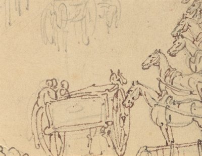 Rysunek z albumu autorstwa Thomas Rowlandson