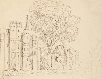 Rysunek z albumu autorstwa Thomas Rowlandson