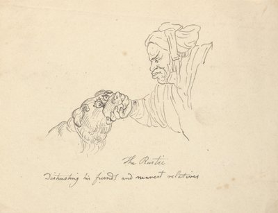 Rysunek z albumu autorstwa Thomas Rowlandson