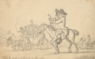 Rysunek z albumu autorstwa Thomas Rowlandson