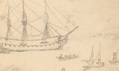 Rysunek z albumu autorstwa Thomas Rowlandson